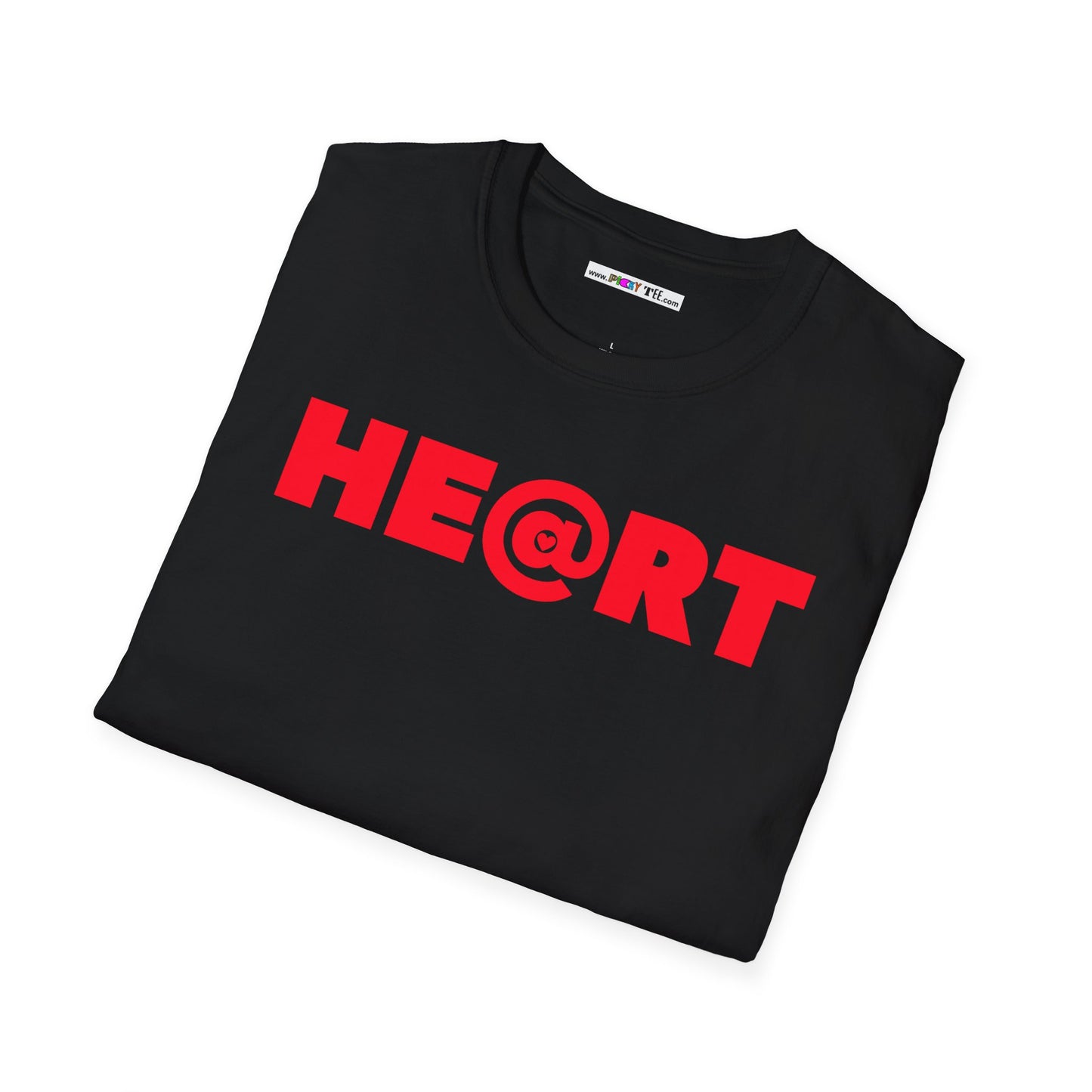 AT HEART Unisex Softstyle 100% Cotton T-Shirt