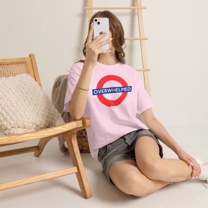 OVERWHELMED Unisex Heavy Cotton Tee