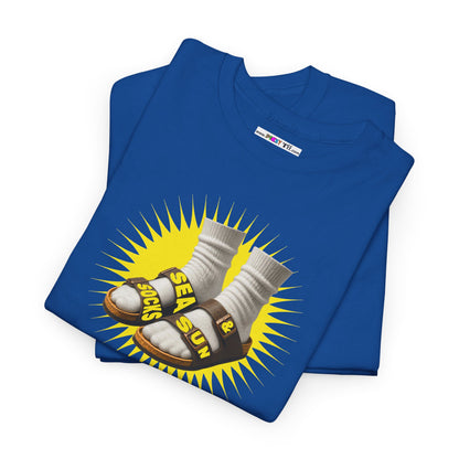 SEA SOCKS & SUN Unisex Heavy Cotton Tee