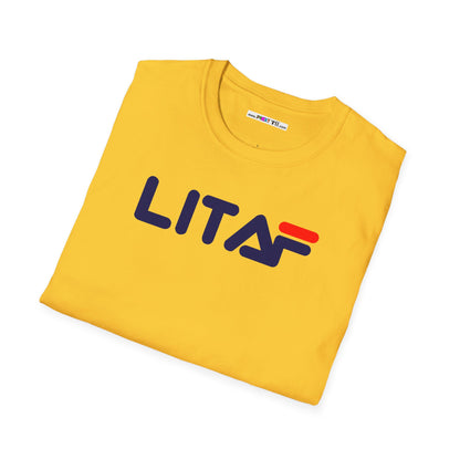 LIT AF Unisex Softstyle 100% Cotton T-Shirt