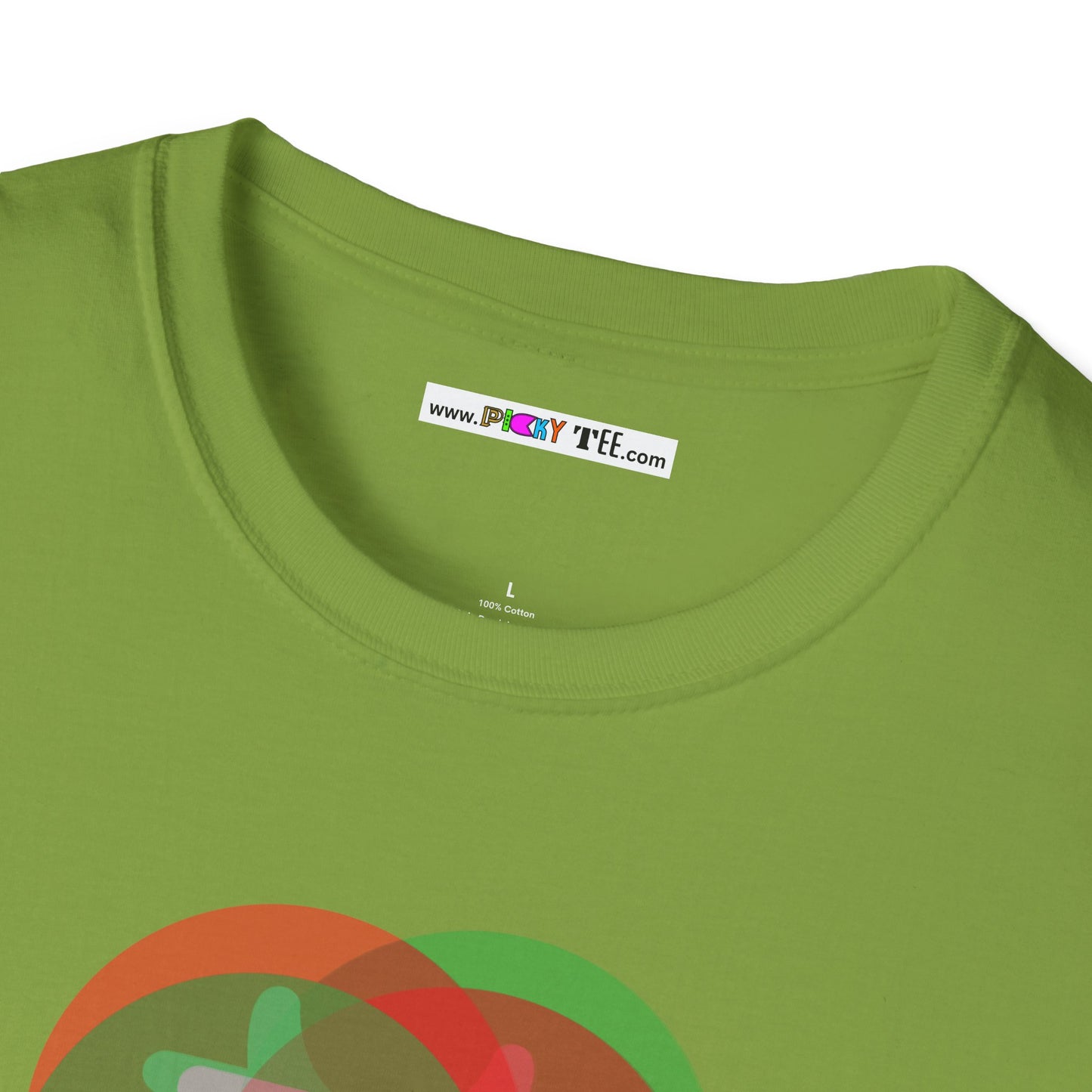 JUST THE RIGHT AMOUNT OF WHELMED Unisex Softstyle 100% Cotton T-Shirt