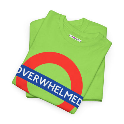 OVERWHELMED Unisex Heavy Cotton Tee
