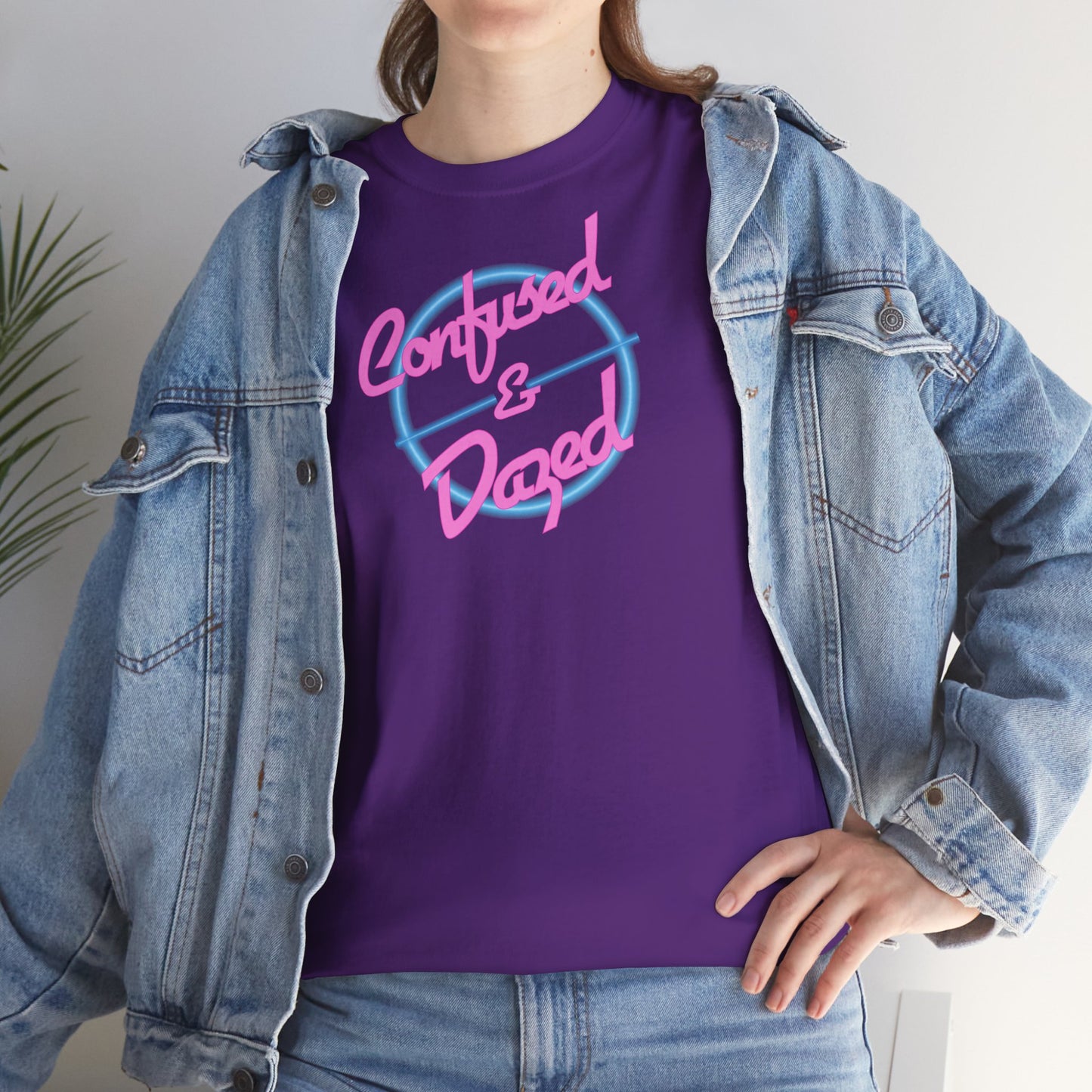 Confused & Dazed Unisex Heavy Cotton Tee