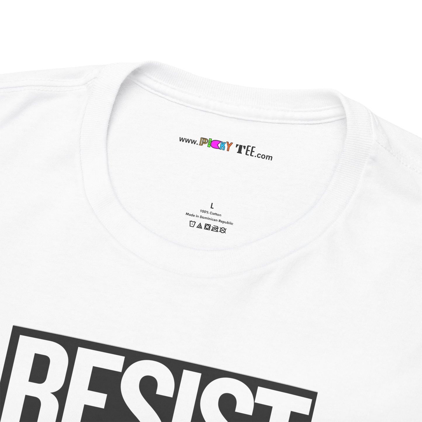 RESIST STANCE UNITED Unisex Heavy Cotton Tee
