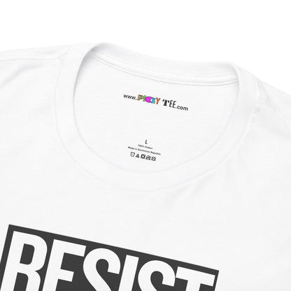 RESIST STANCE UNITED Unisex Heavy Cotton Tee