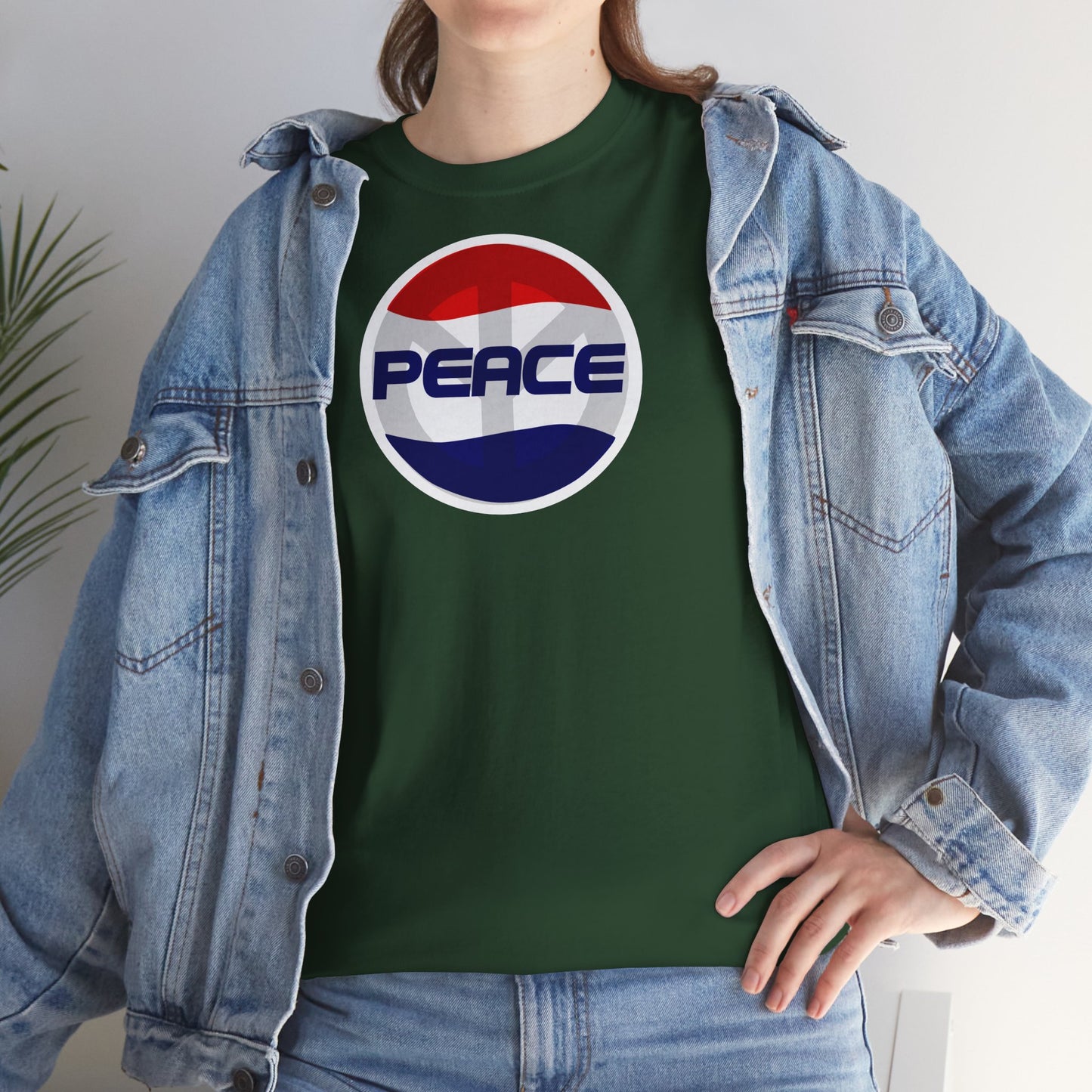 PEACE Unisex Heavy Cotton Tee