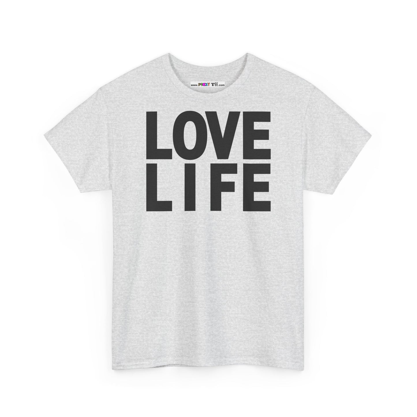 LOVE LIFE Unisex Heavy Cotton Tee