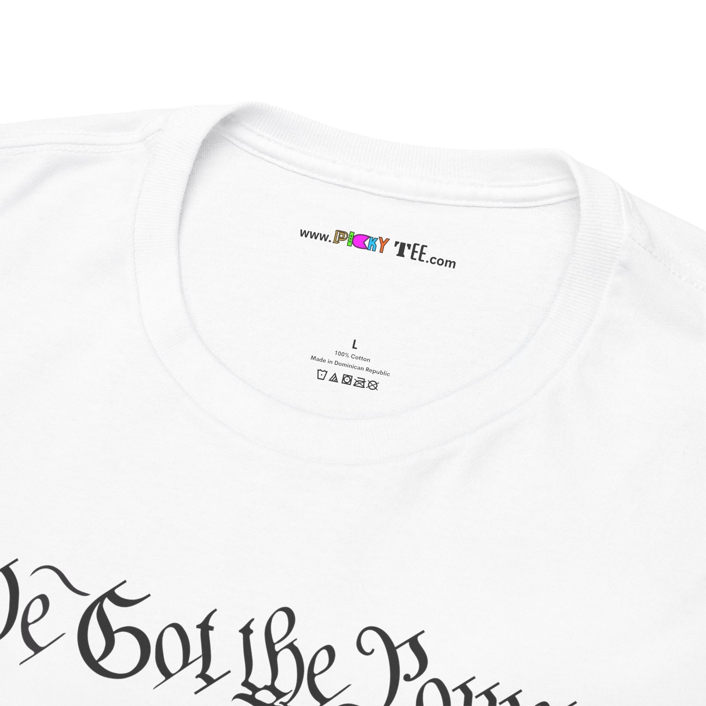 WE GOT THE POWER Unisex Heavy Cotton Tee