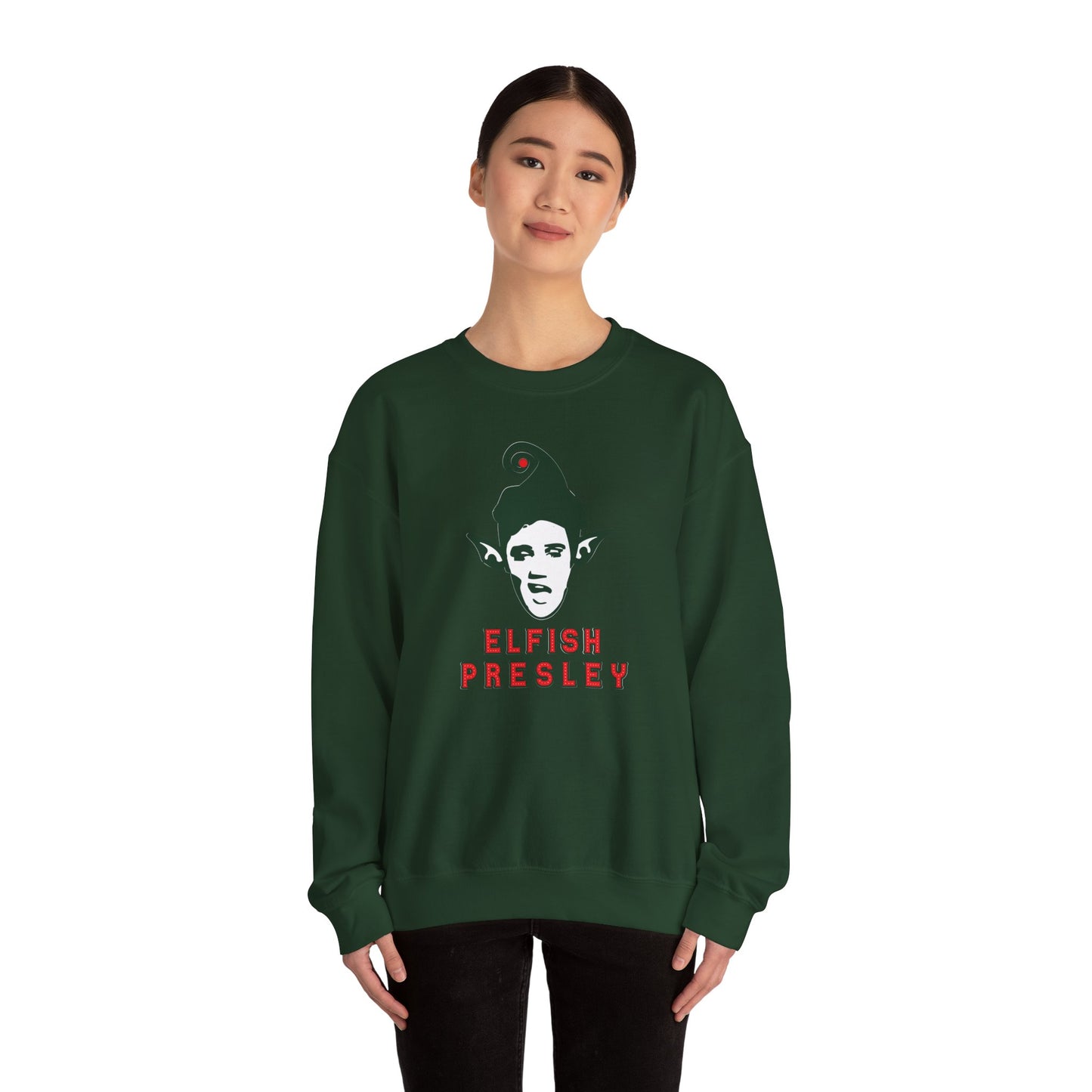 ELFISH PRESLEY Unisex Heavy Blend™ Crewneck Sweatshirt