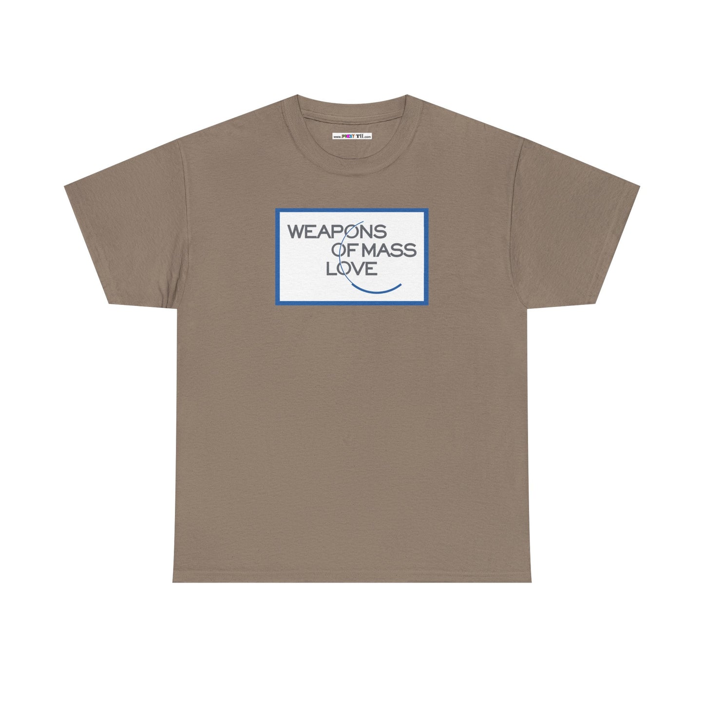 WEAPONS OF MASS LOVE Unisex Heavy Cotton Tee