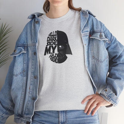 HELLO DARKSIDE MY OLD FRIEND Unisex Heavy Cotton Tee