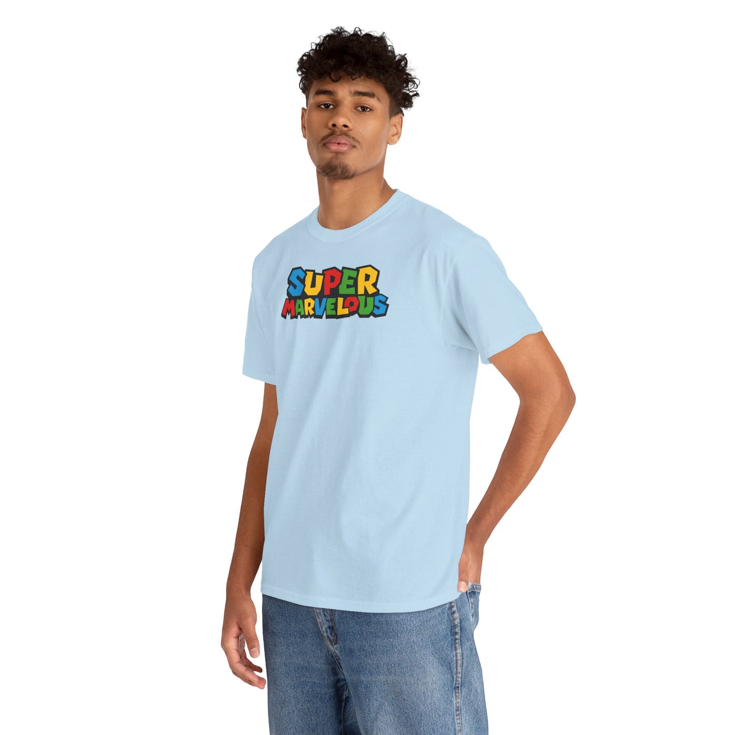 SUPER MARVELOUS Unisex Heavy Cotton Tee