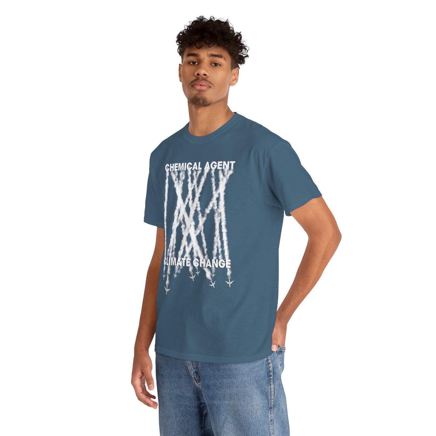 CHEMICAL AGENT/CLIMATE CHANGE Unisex Heavy Cotton Tee