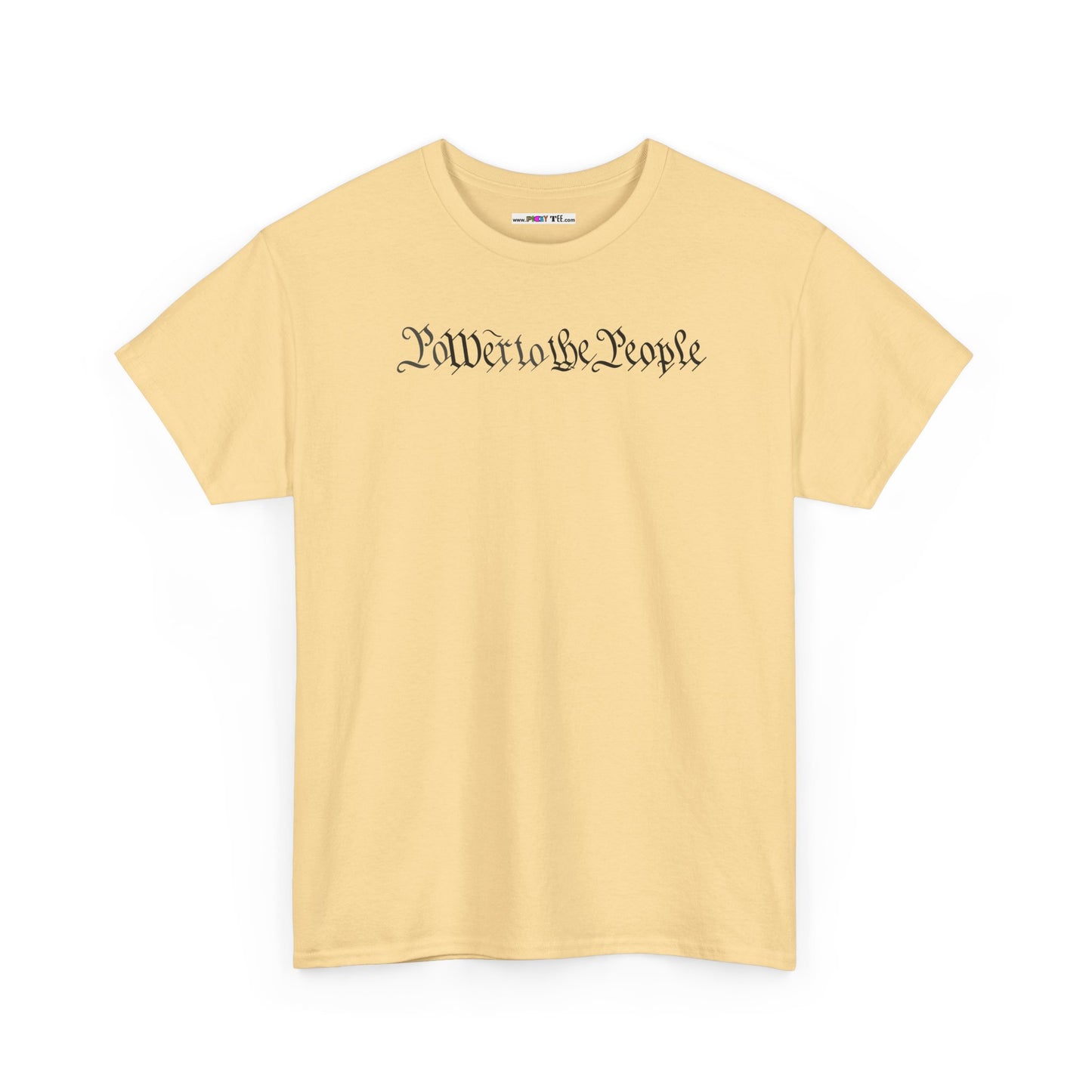 poWEr to THE PEOPLE Unisex Heavy Cotton Tee
