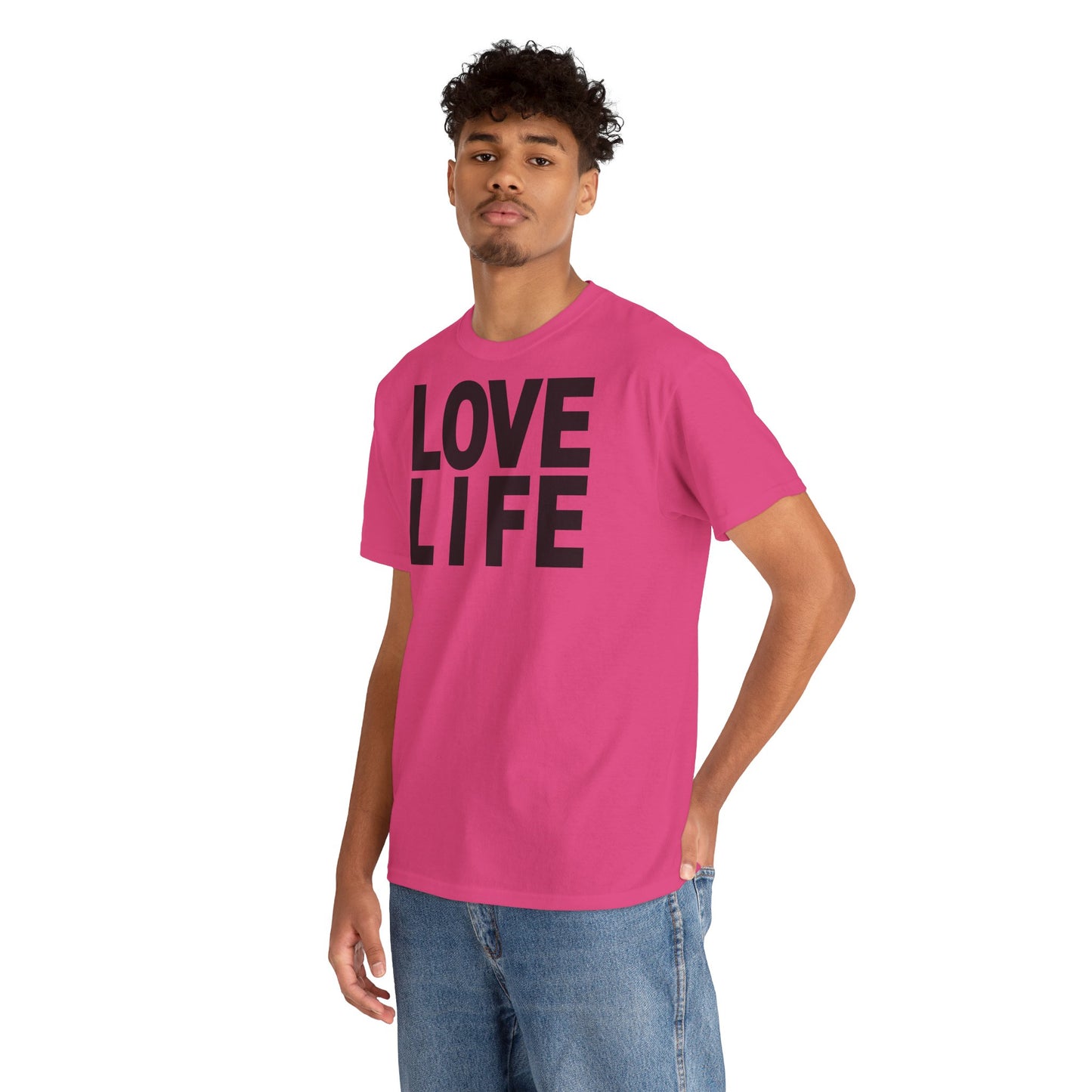 LOVE LIFE Unisex Heavy Cotton Tee
