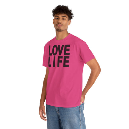 LOVE LIFE Unisex Heavy Cotton Tee