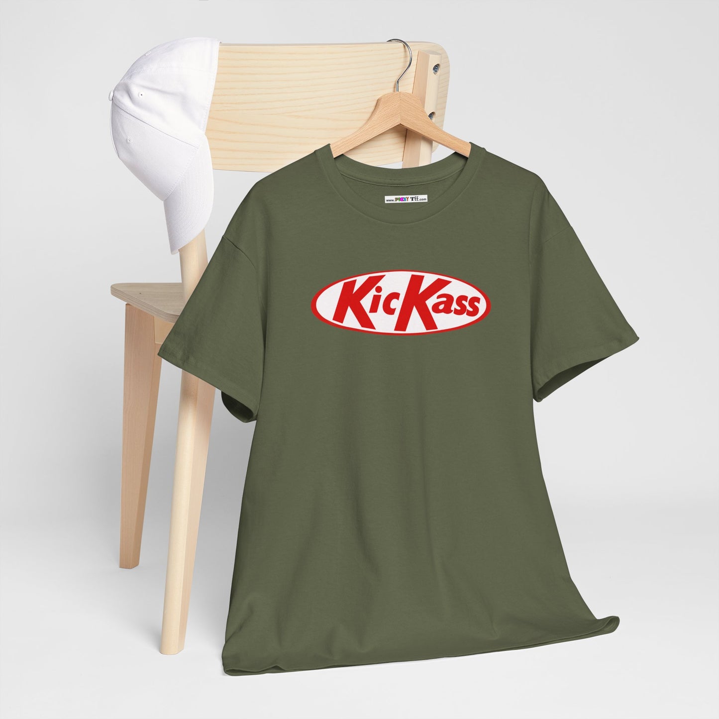 KicKass Unisex Heavy Cotton Tee