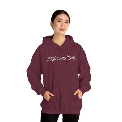 poWEr to THE PEOPLE Unisex Heavy Blend™ Hooded Sweatshirt