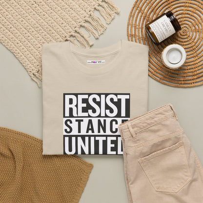 RESIST STANCE UNITED Unisex Heavy Cotton Tee