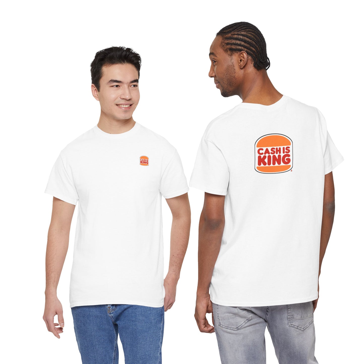 CASH IS KING Unisex Heavy Cotton Tee