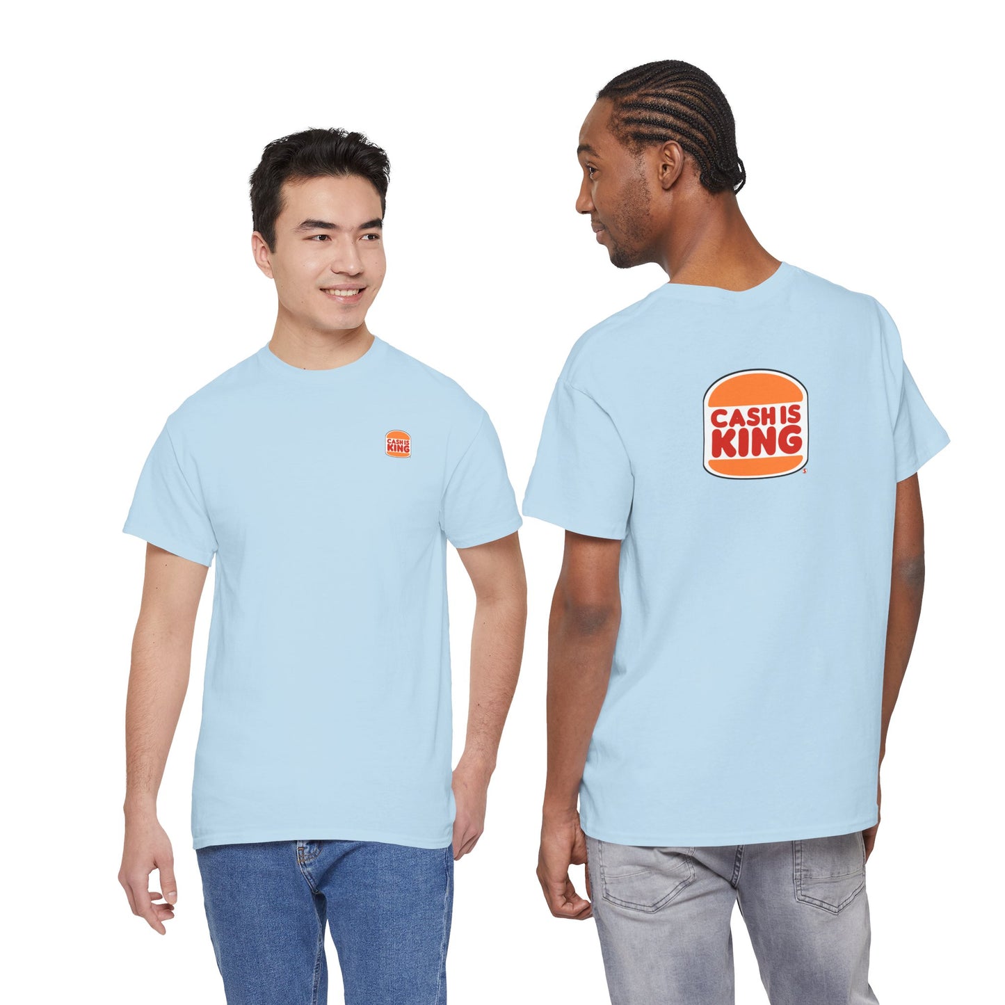 CASH IS KING Unisex Heavy Cotton Tee