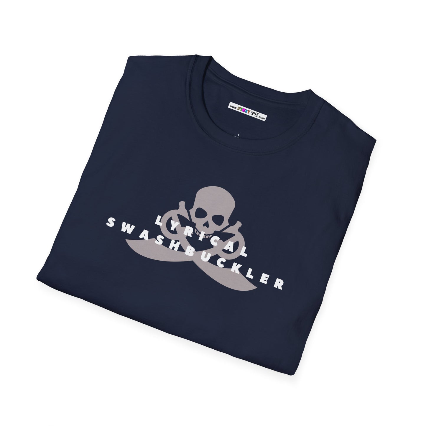 LYRICAL SWASHBUCKLER Unisex Softstyle 100% Cotton T-Shirt