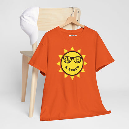 SUN OFF A BEACH Unisex Heavy Cotton Tee
