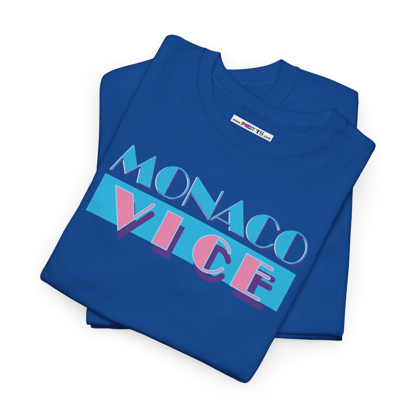 MONACO VICE Unisex Heavy Cotton Tee