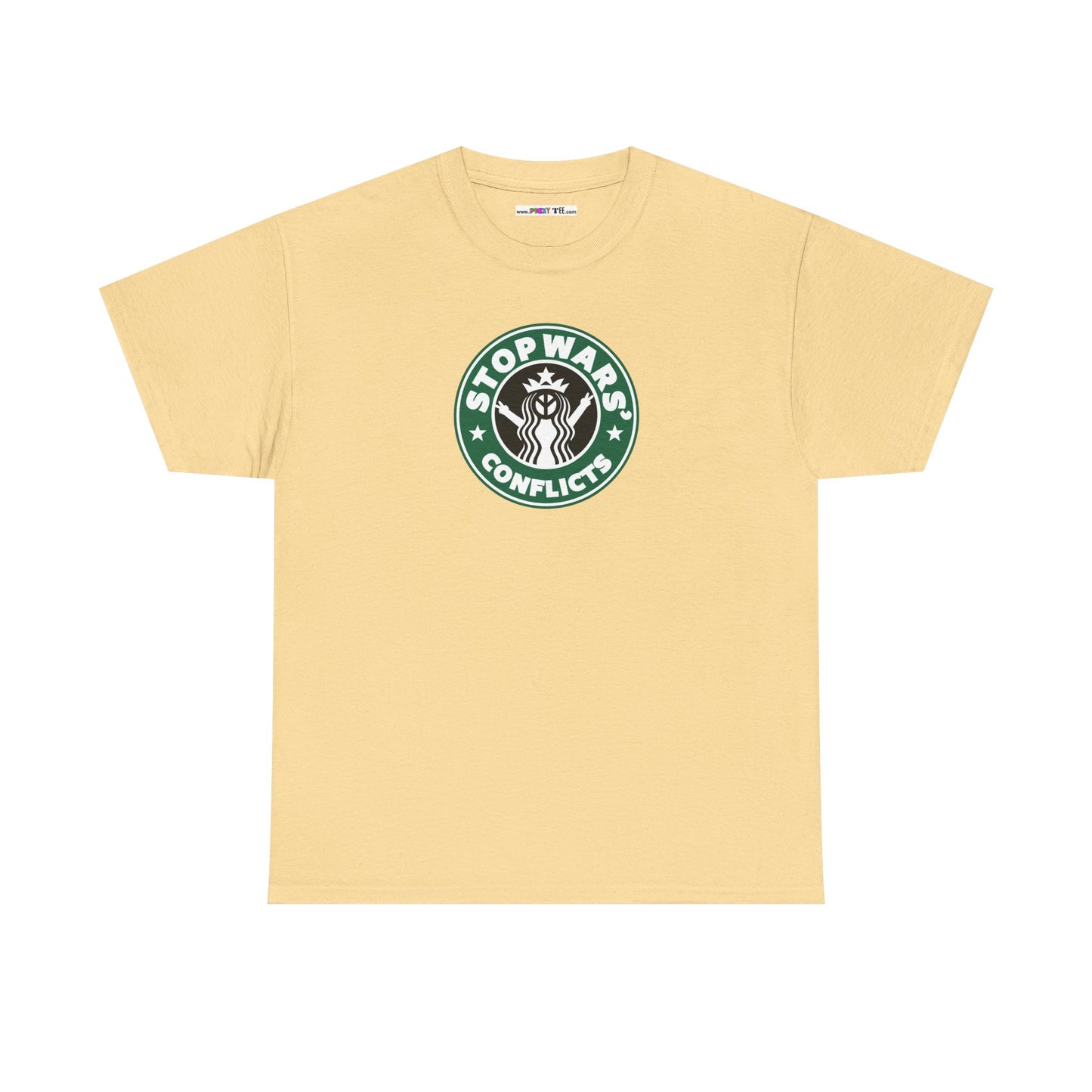 STOP WARS' CONFLICTS Unisex Heavy Cotton Tee