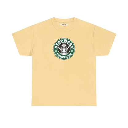 STOP WARS' CONFLICTS Unisex Heavy Cotton Tee