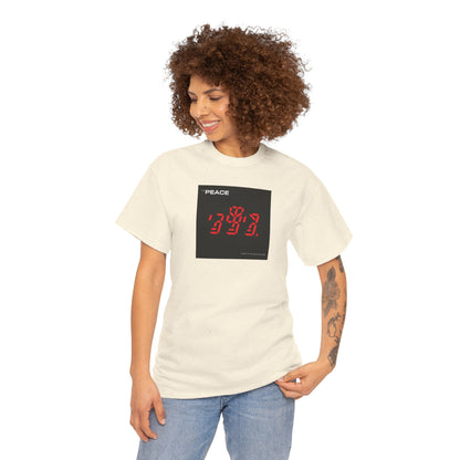 the PEACE ghost in the war-machine Unisex Heavy Cotton Tee