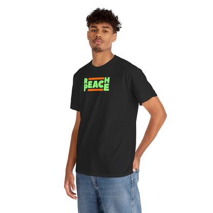 REACH PEACE Unisex Heavy Cotton Tee