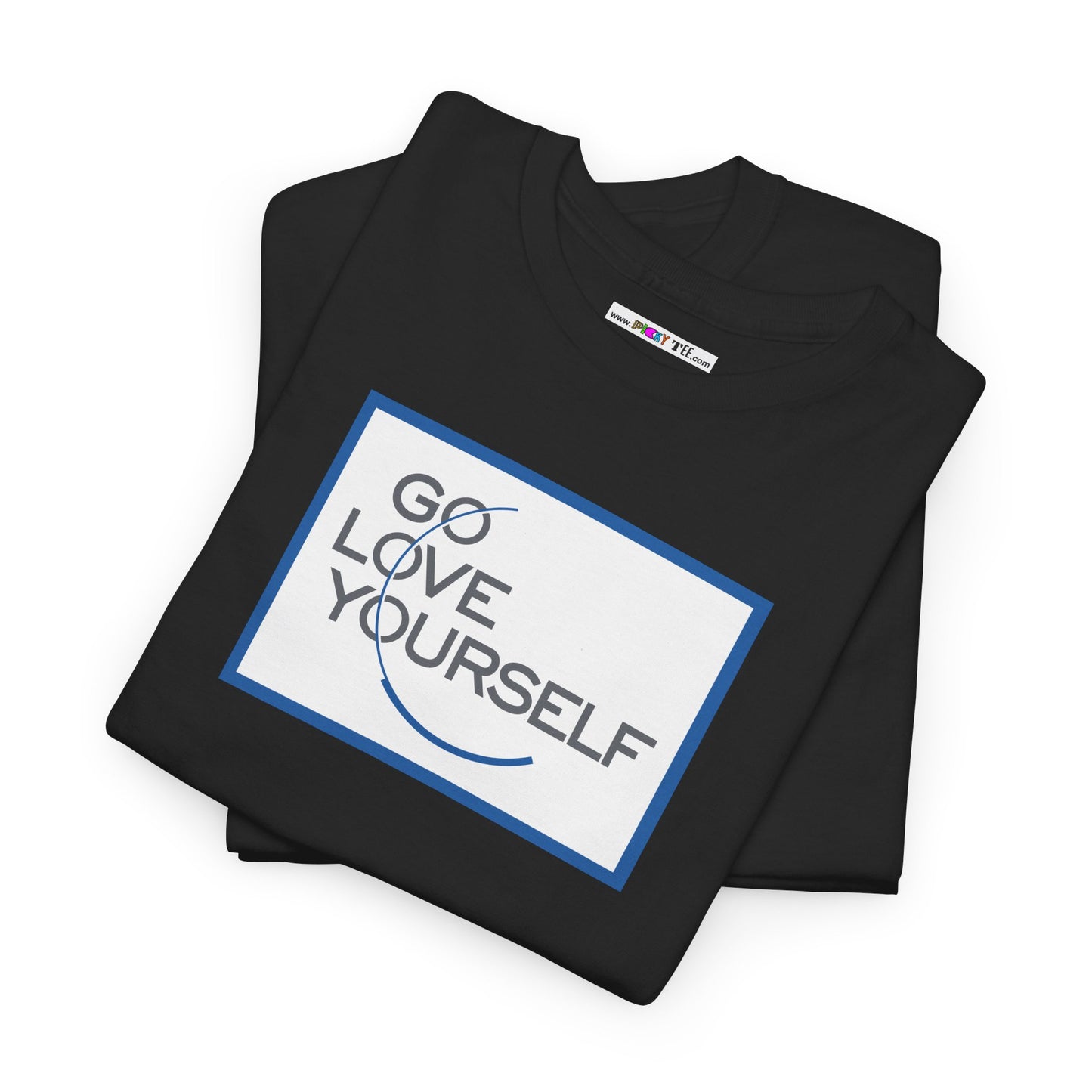 GO LOVE YOURSELF Unisex Heavy Cotton Tee