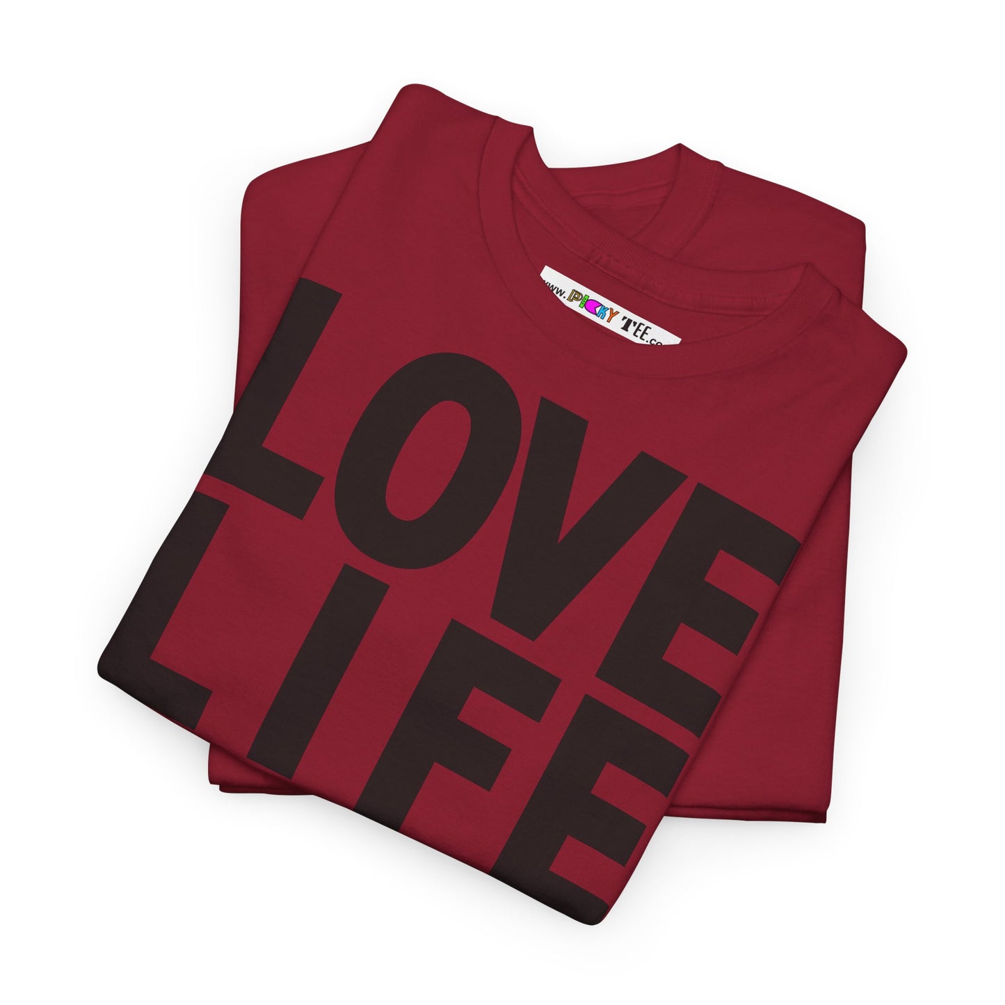LOVE LIFE Unisex Heavy Cotton Tee