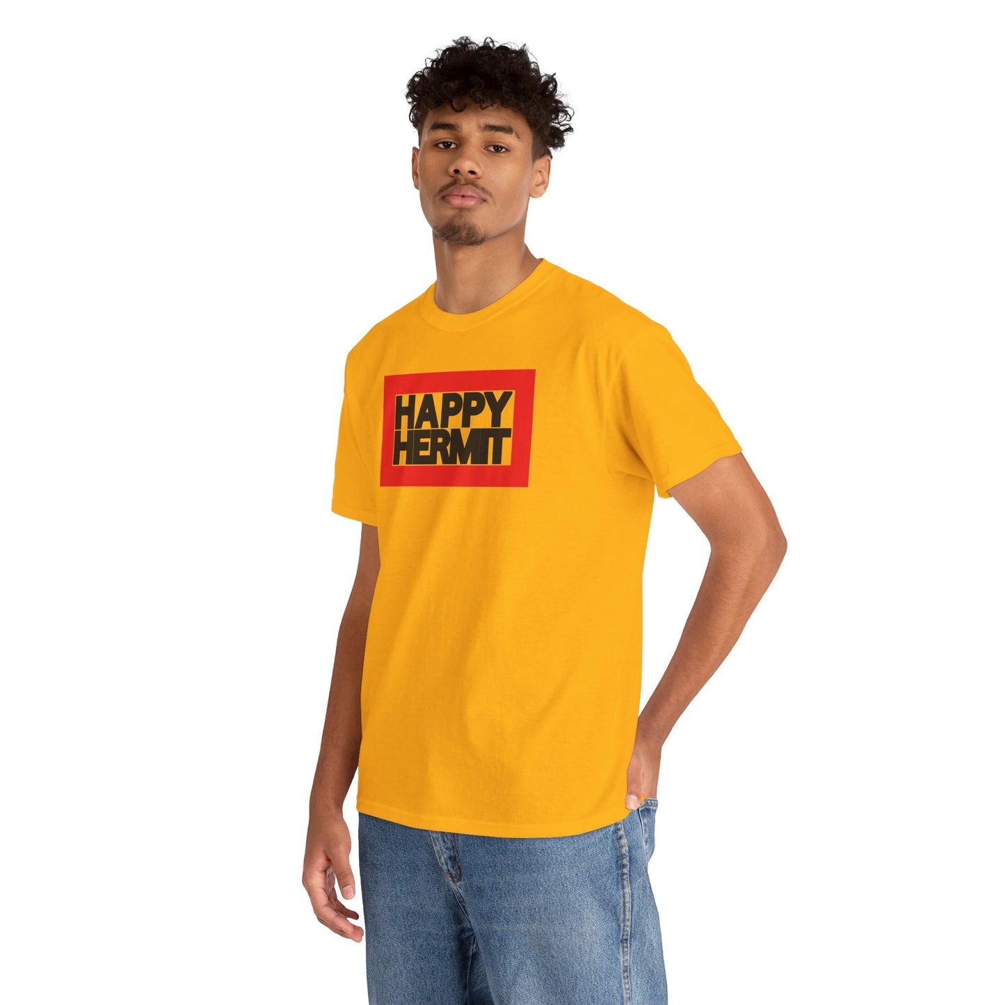 HAPPY HERMIT Unisex Heavy Cotton Tee