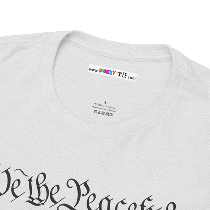 WE THE PEACEFUL Unisex Heavy Cotton Tee