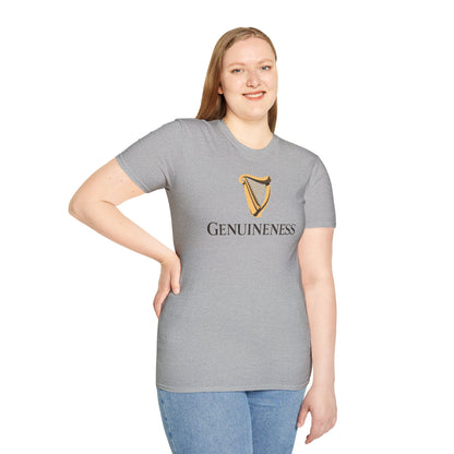 GENUINENESS Unisex Softstyle 100% Cotton T-Shirt