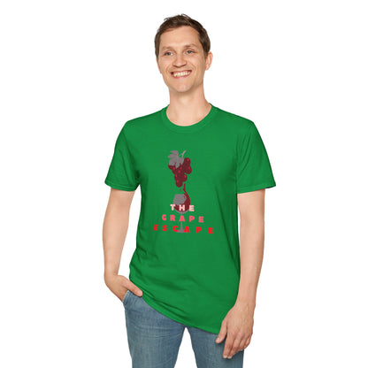 THE GRAPE ESCAPE Unisex Softstyle 100% Cotton T-Shirt