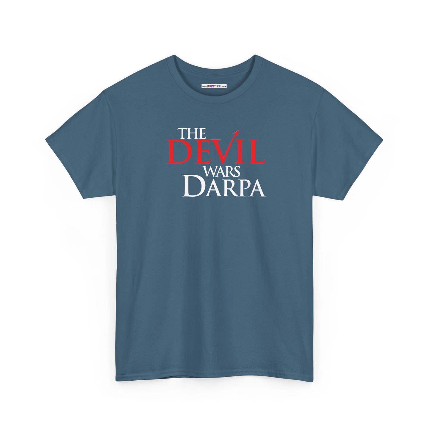 THE DEVIL WARS DARPA Unisex Heavy Cotton Tee