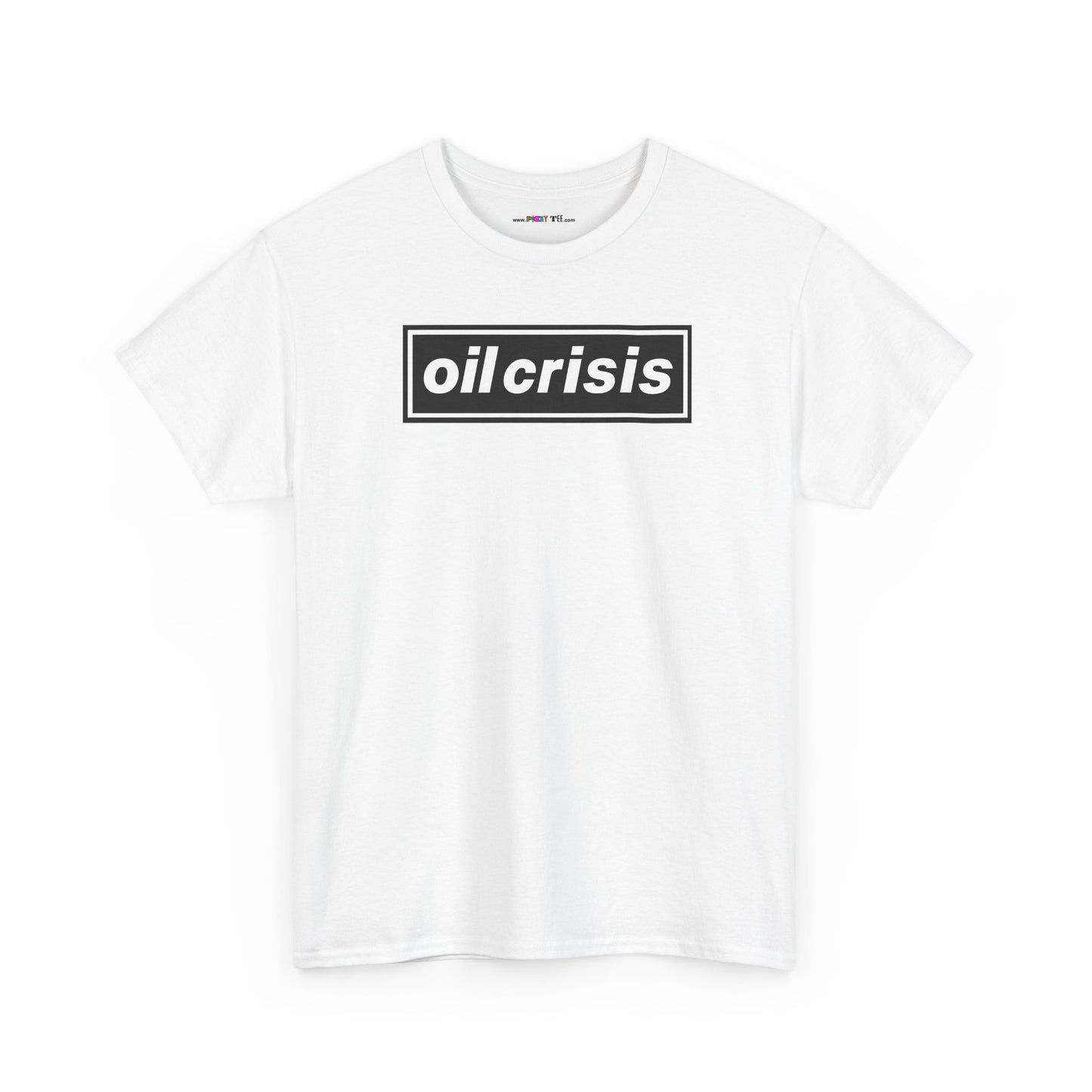 oil crisis/Foil THE crisis Unisex Heavy Cotton Tee