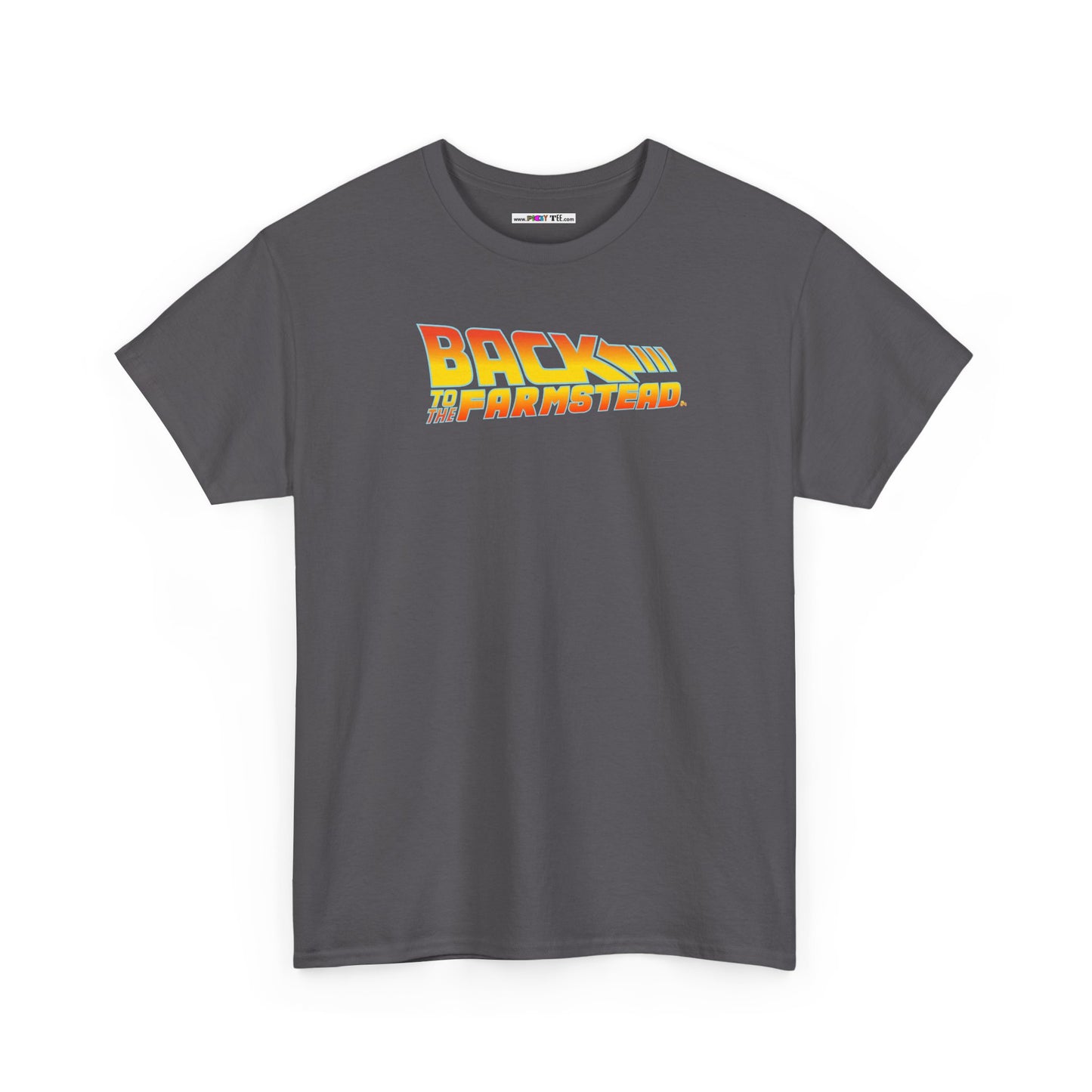 BACK TO THE FARMSTEAD Unisex Heavy Cotton Tee