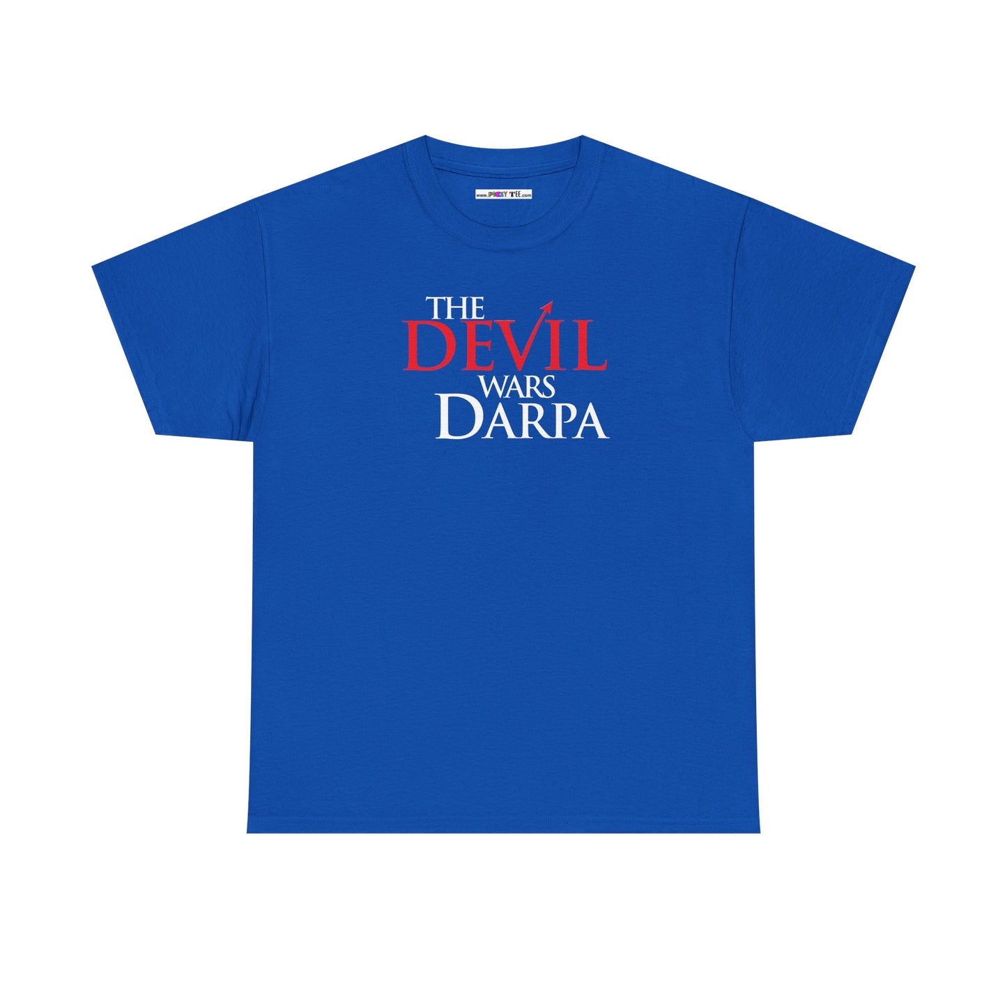 THE DEVIL WARS DARPA Unisex Heavy Cotton Tee