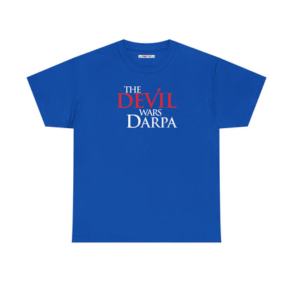 THE DEVIL WARS DARPA Unisex Heavy Cotton Tee