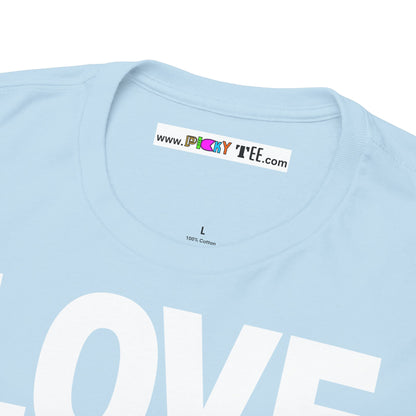 LOVE LIFE Unisex Heavy Cotton Tee