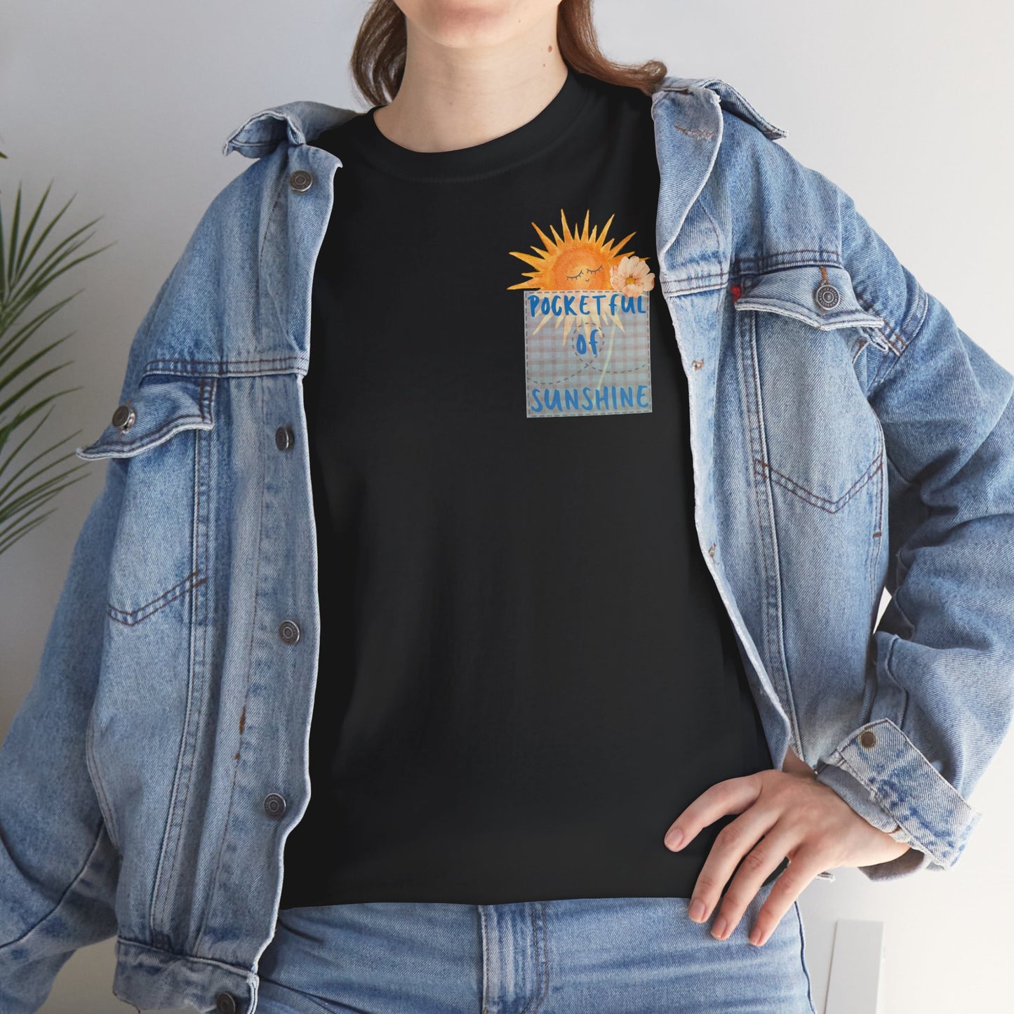 POCKETFUL OF SUNSHINE Unisex Heavy Cotton Tee