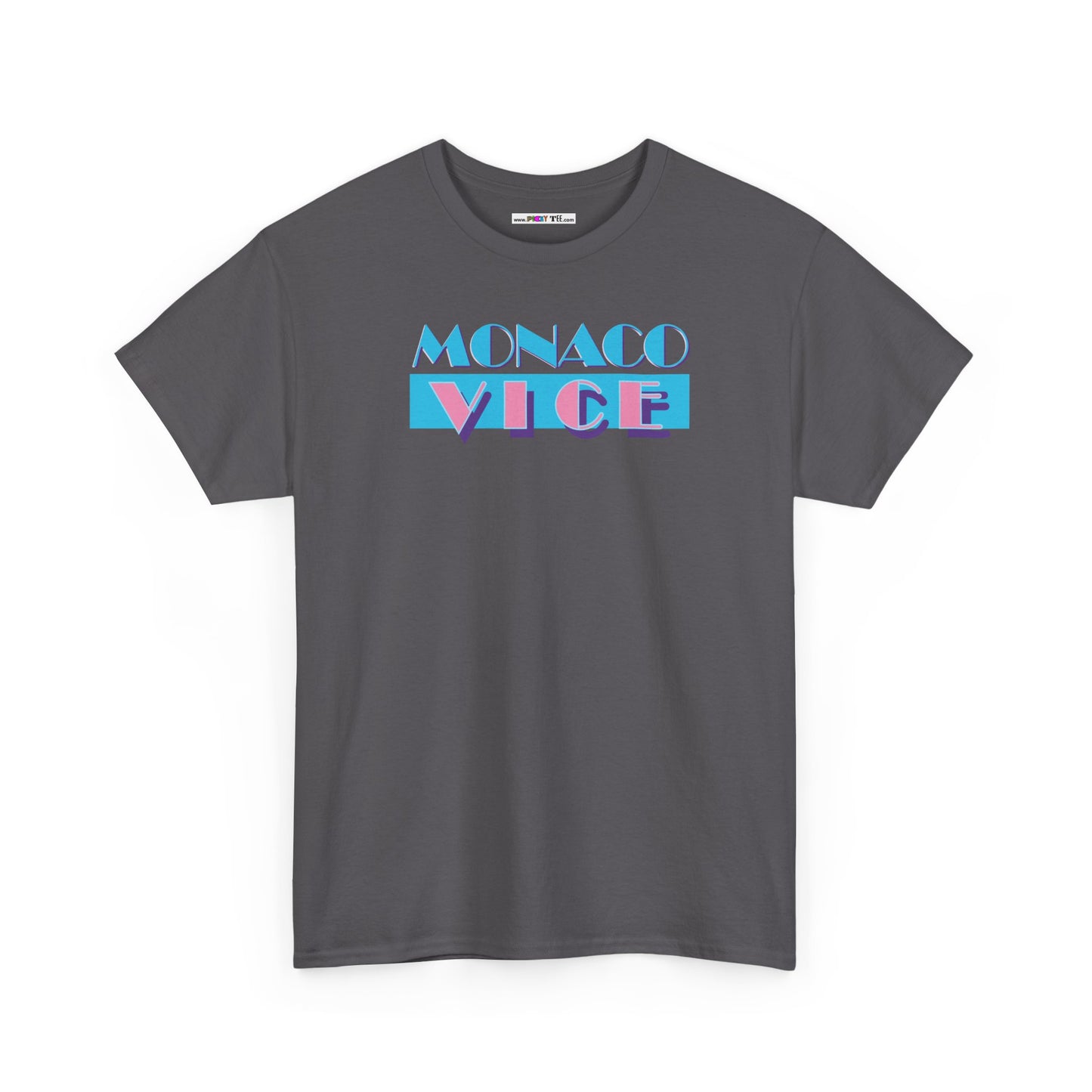 MONACO VICE Unisex Heavy Cotton Tee