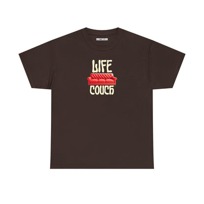LIFE COUCH Unisex Heavy Cotton Tee