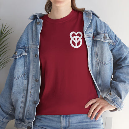 KEEP PEACE AND LOVE ON Unisex Heavy Cotton Tee