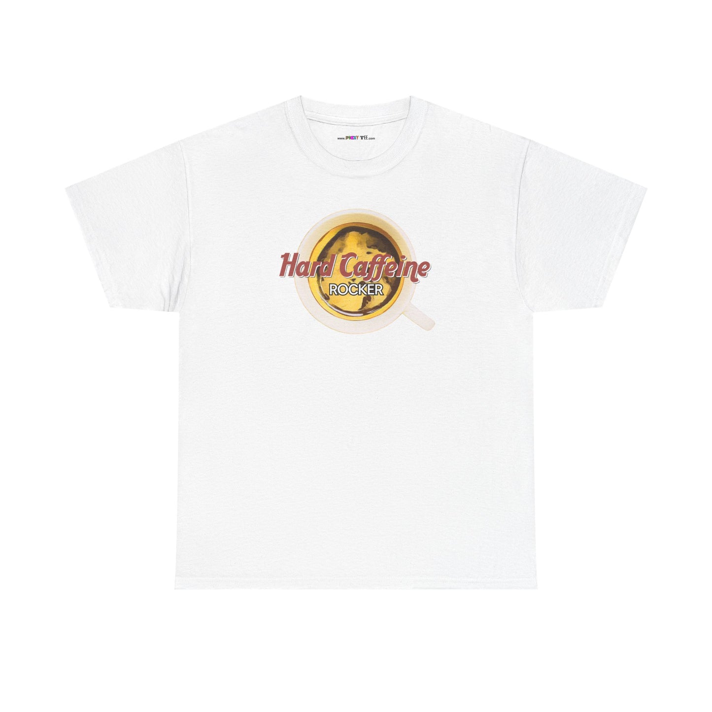 Hard Caffeine ROCKER Unisex Heavy Cotton Tee