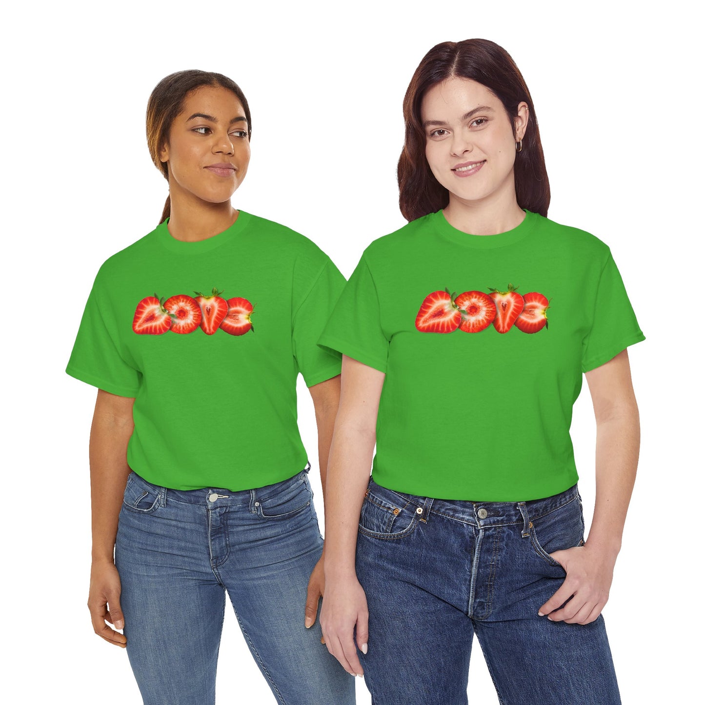 BERRY MUCH LOVE Unisex Heavy Cotton Tee